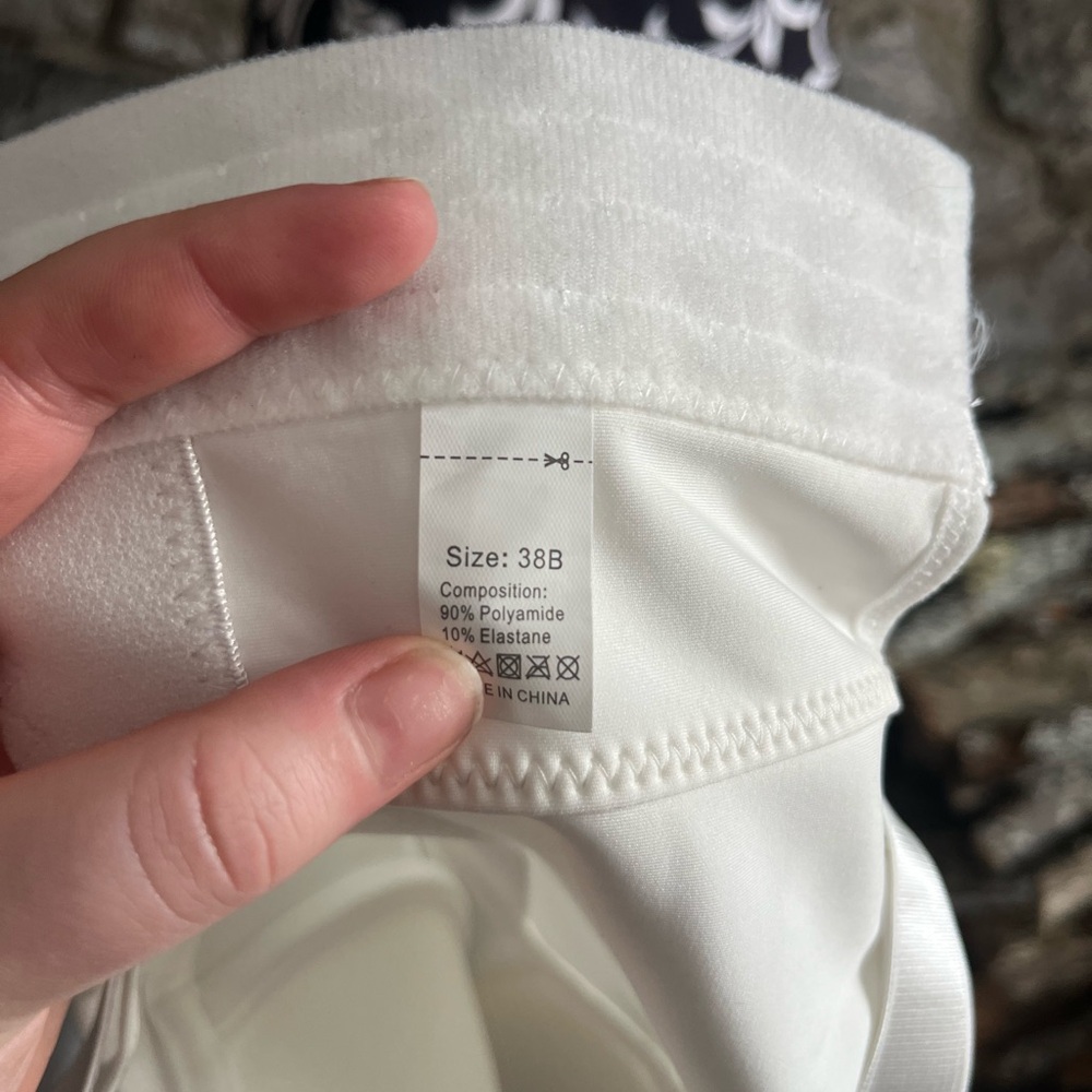 NWT QDN White Bra 38B - Picture 6 of 8